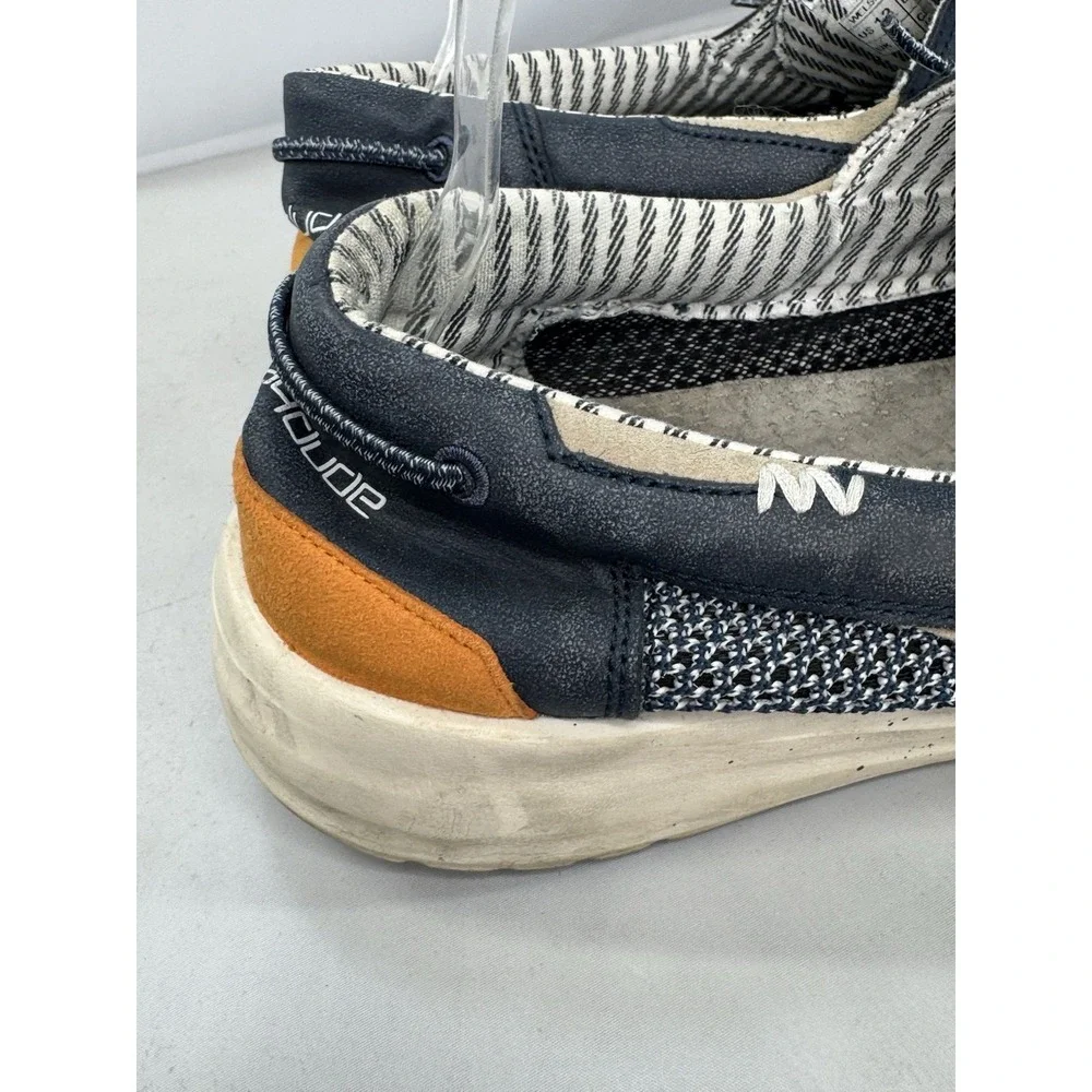 Hey‎ Dude Men's Welsh Grip Navy Blue Comfort Casual Shoes Sz 13 Lightweight